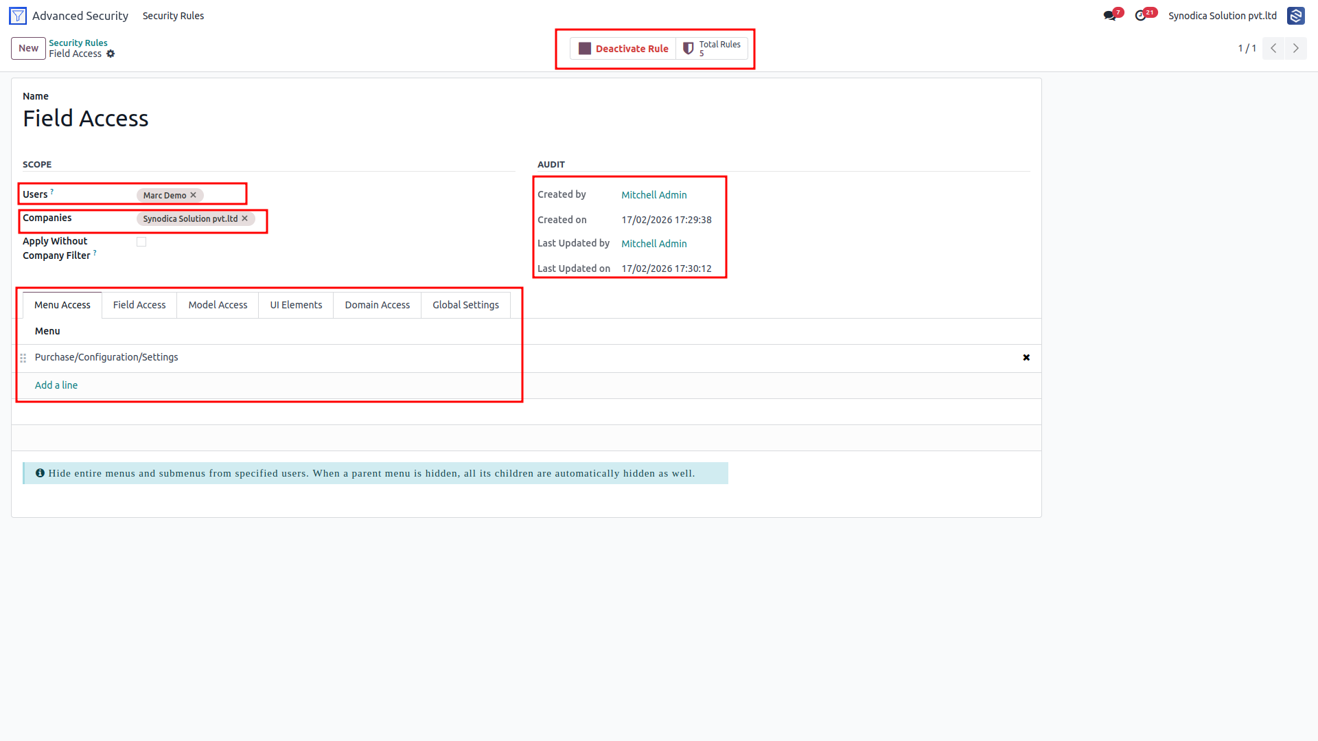 Config Sample