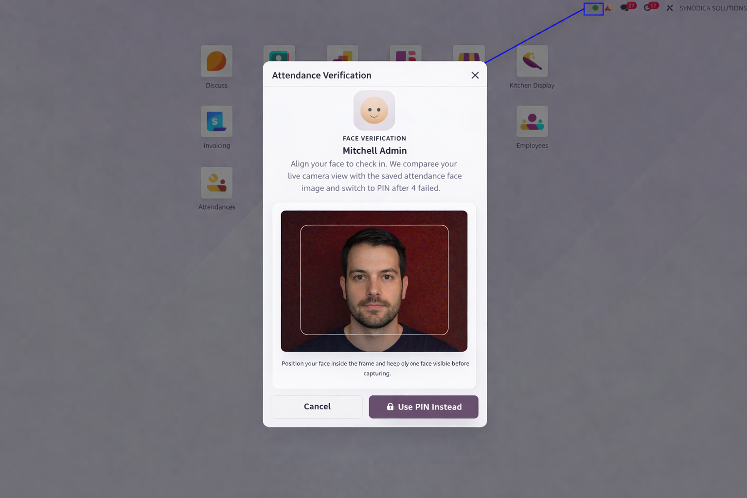 Backend Attendance Verification