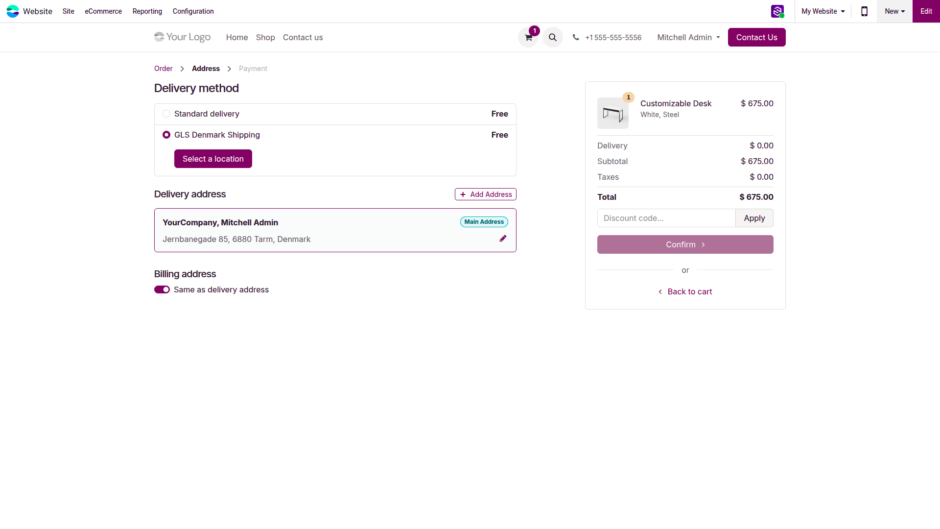 GLS Denmark Shipping In E-Commerce