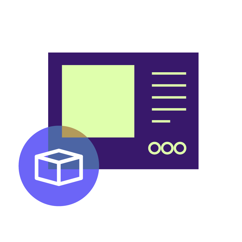 Icons Shipping Label