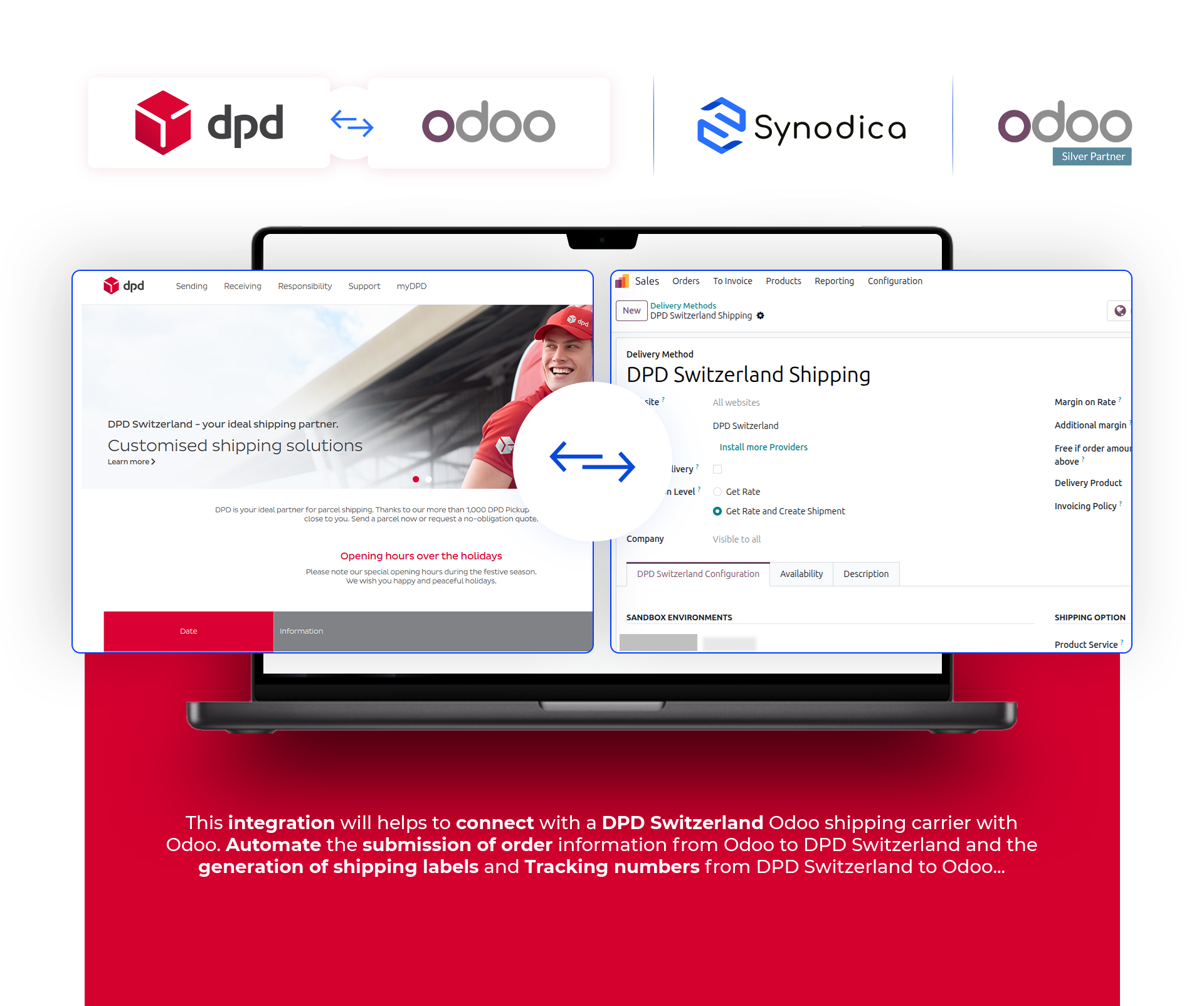 DPD Switzerland Dashboard