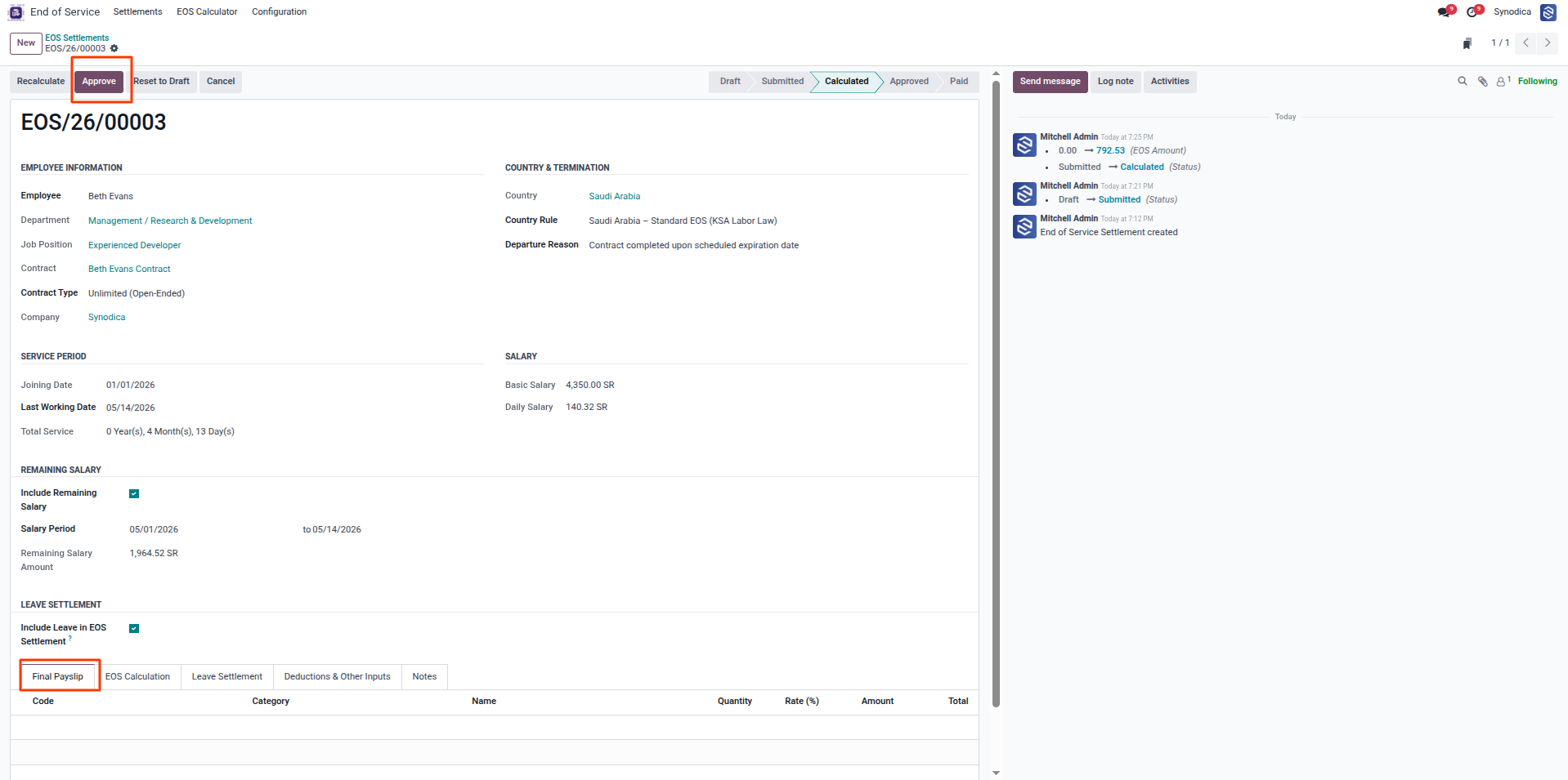 Approval Workflow