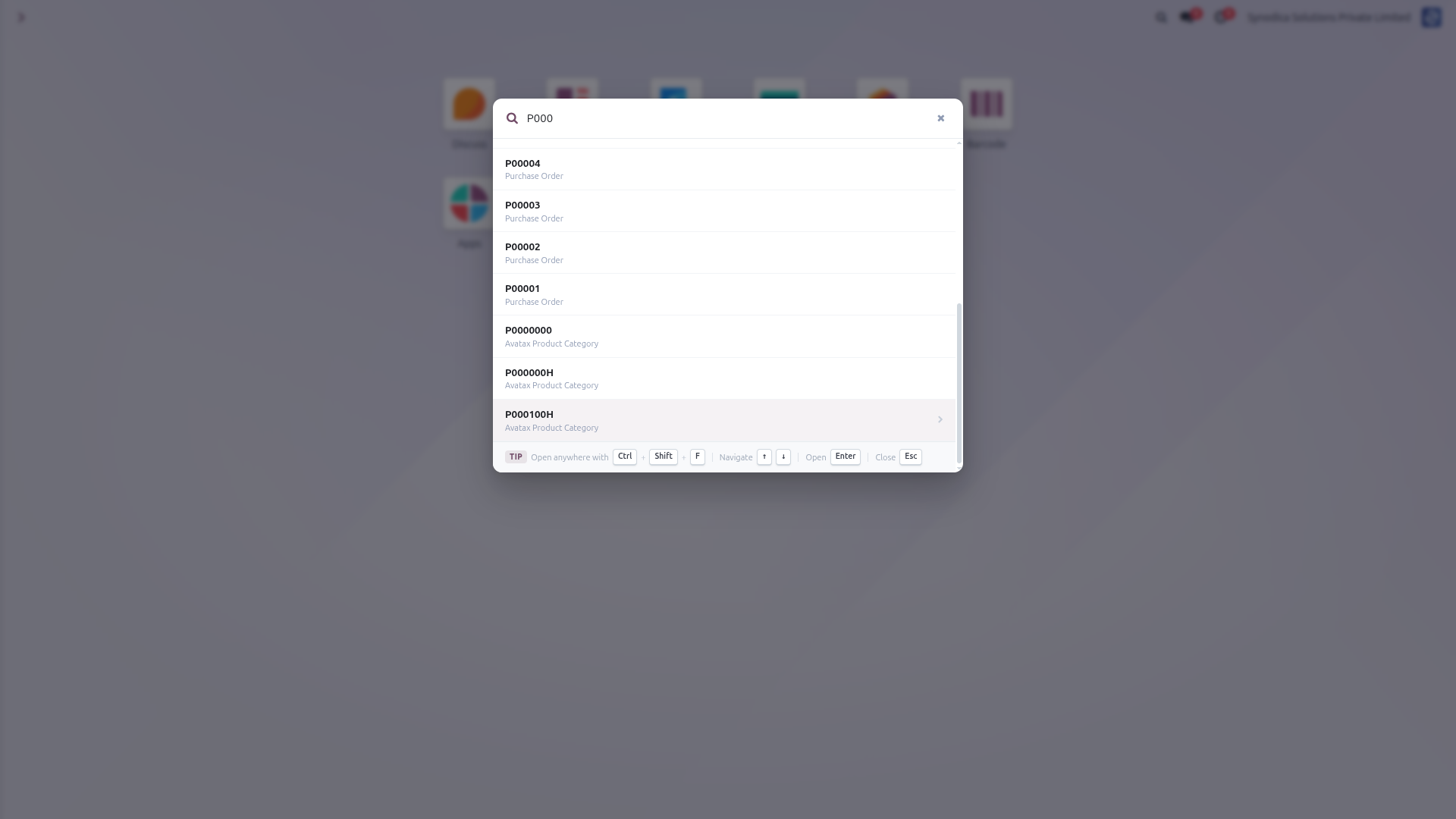 Search Results