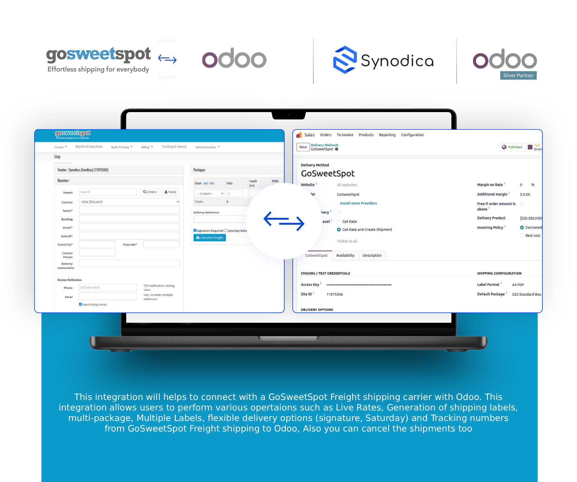 GoSweetSpot Freight Dashboard