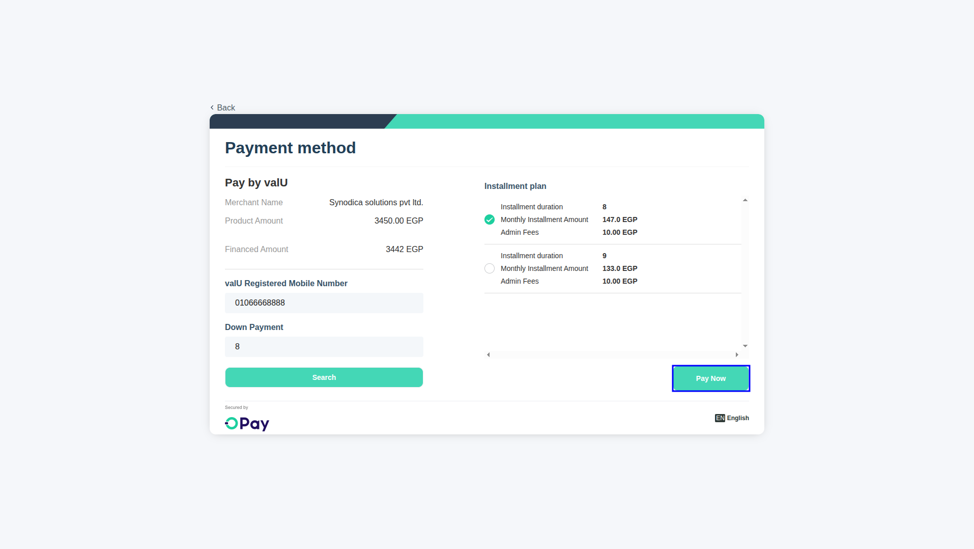Flexible Installment Payments