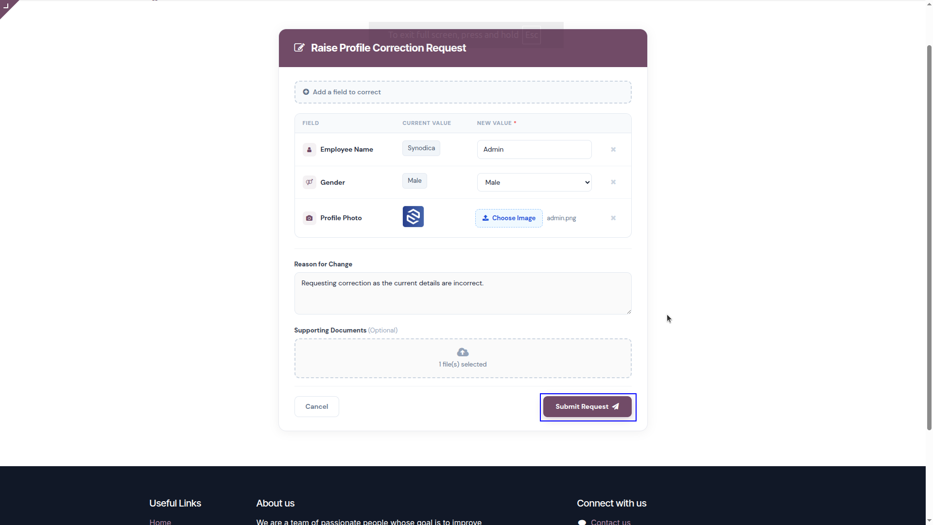 Status Tracking