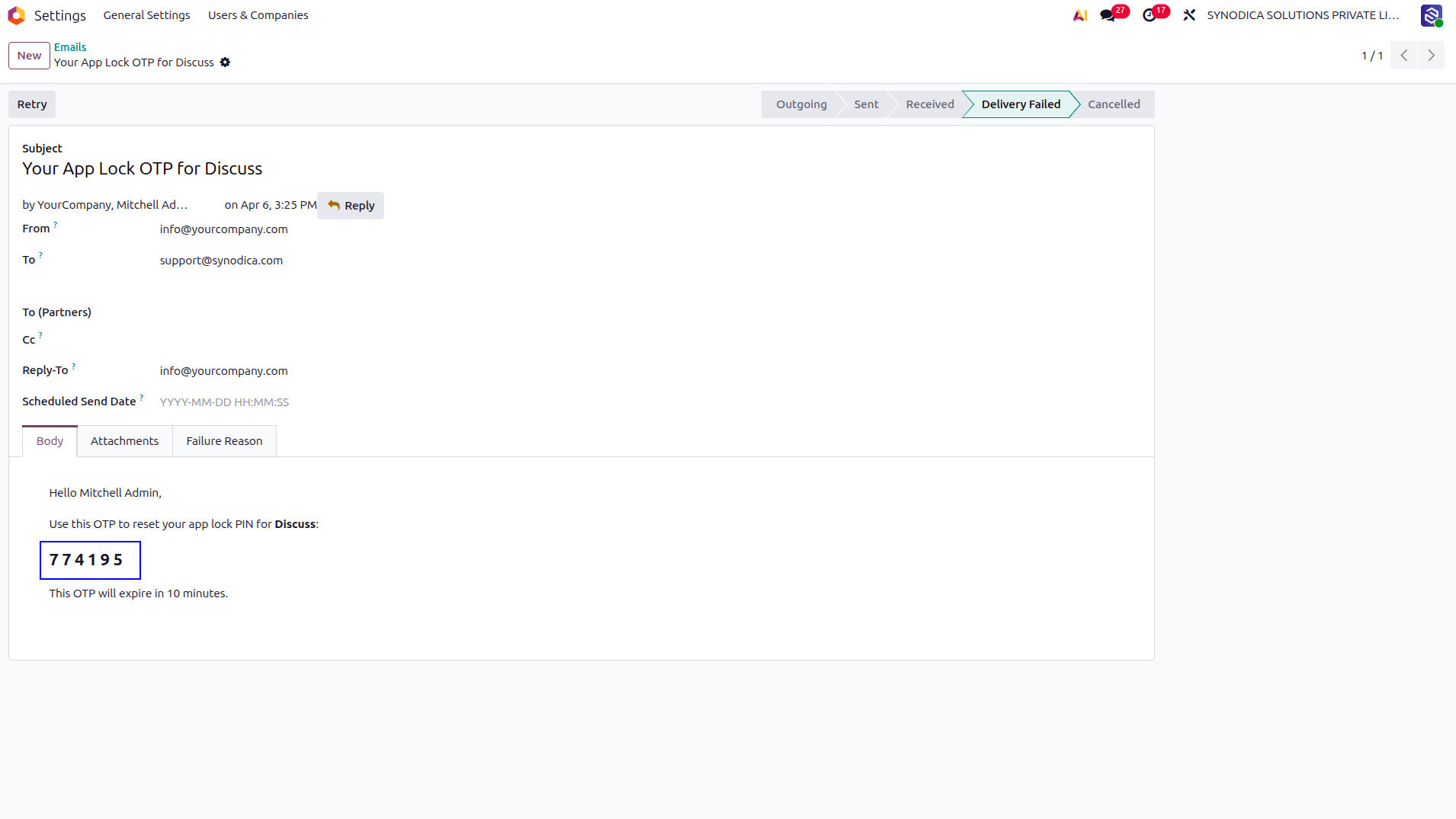 PIN Wizard After Clicking Use PIN Instead