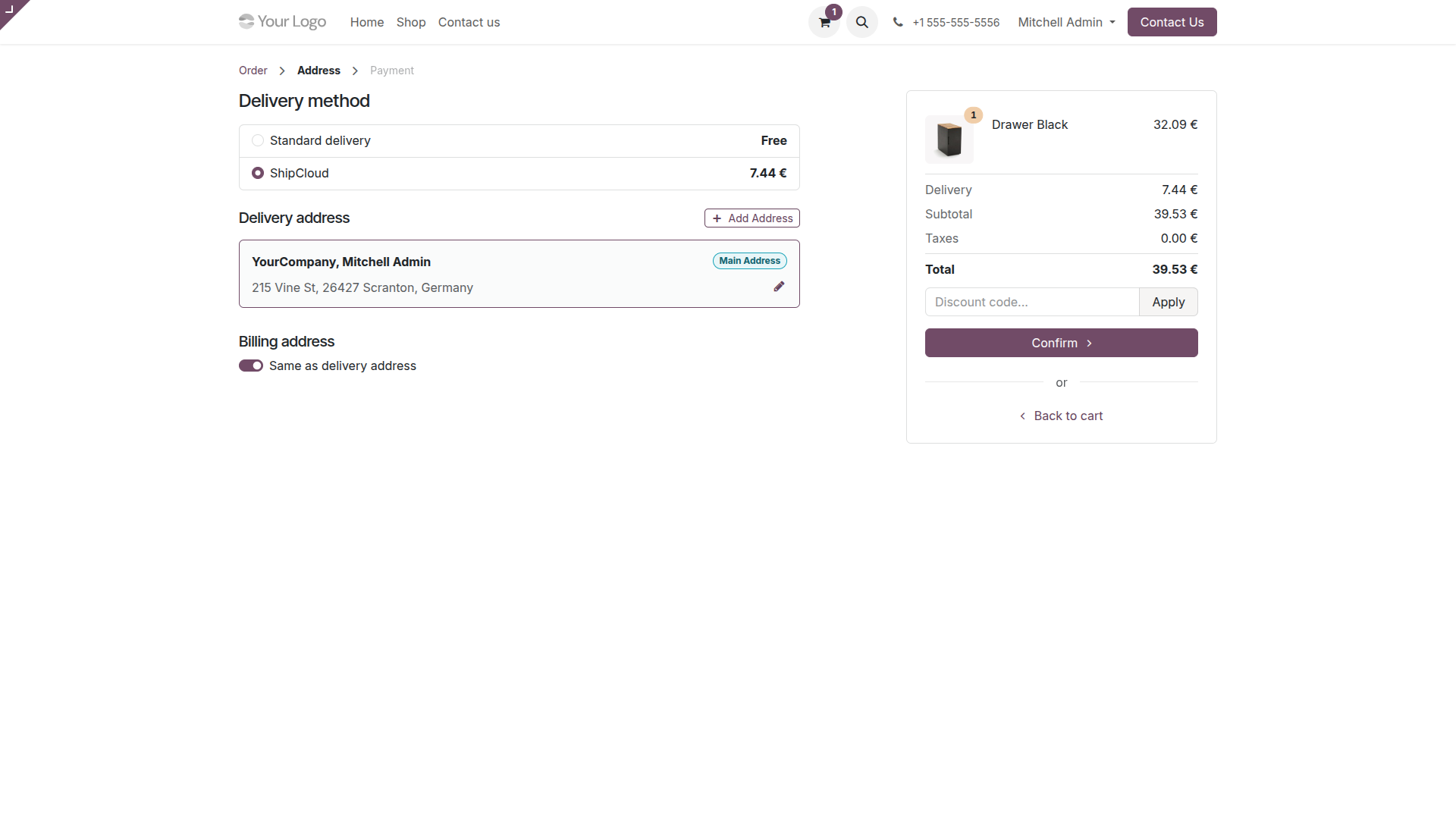 ShipCloud Shipping In E-Commerce
