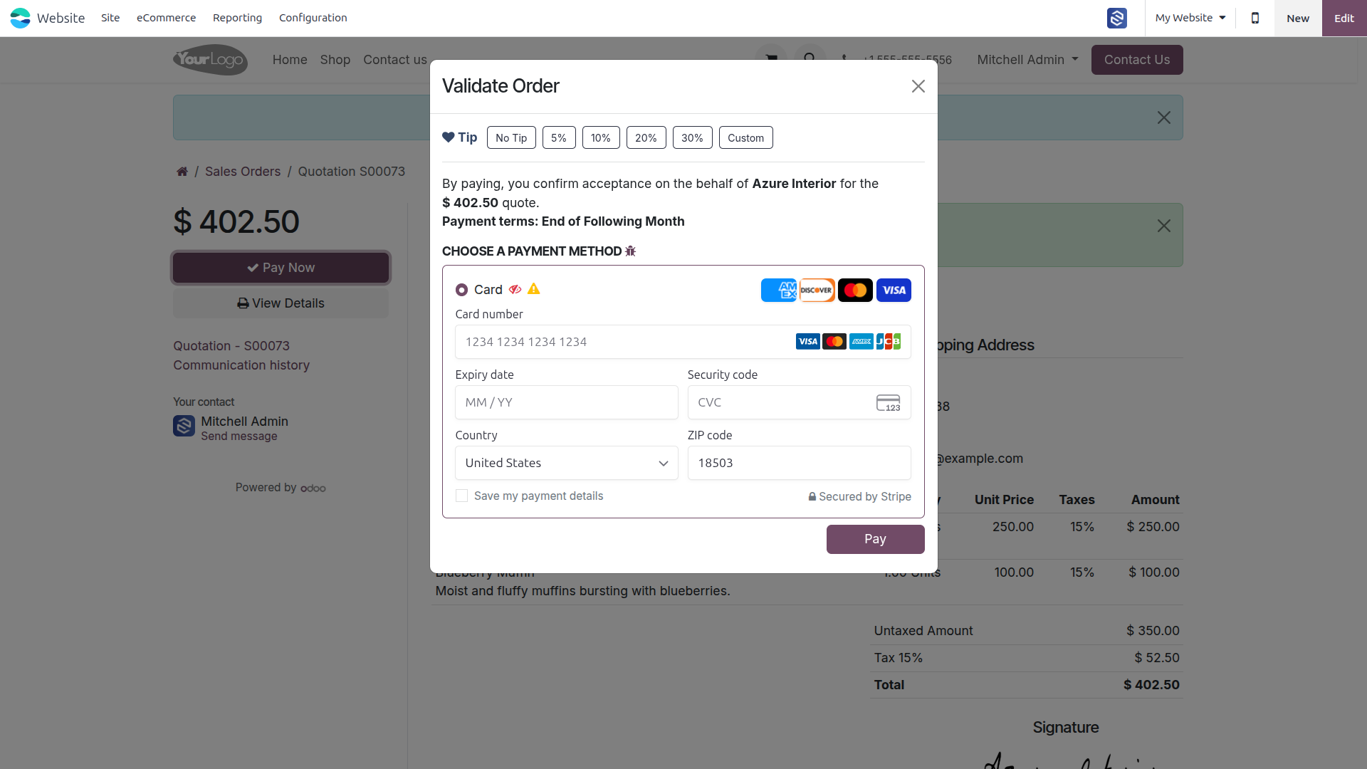 Invoice Portal Payment