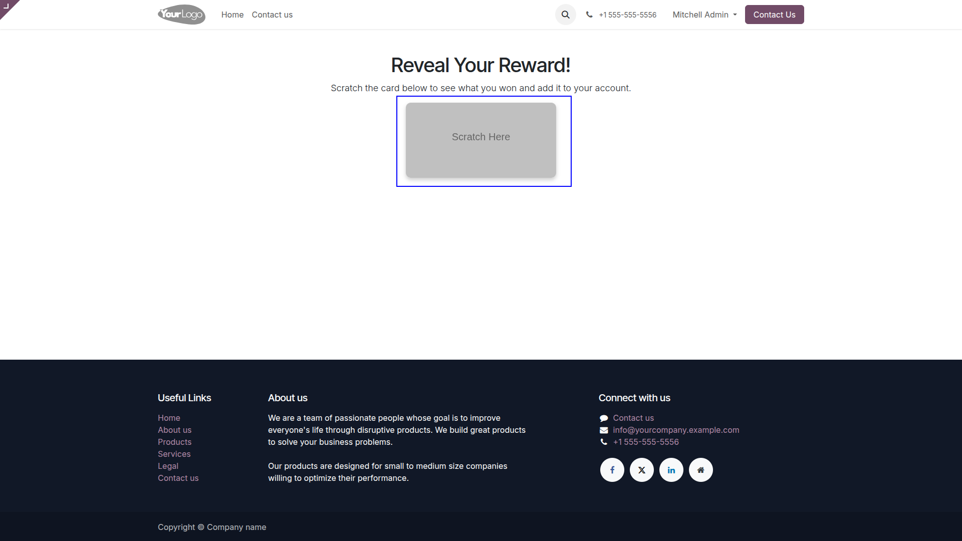 Reveal Reward
